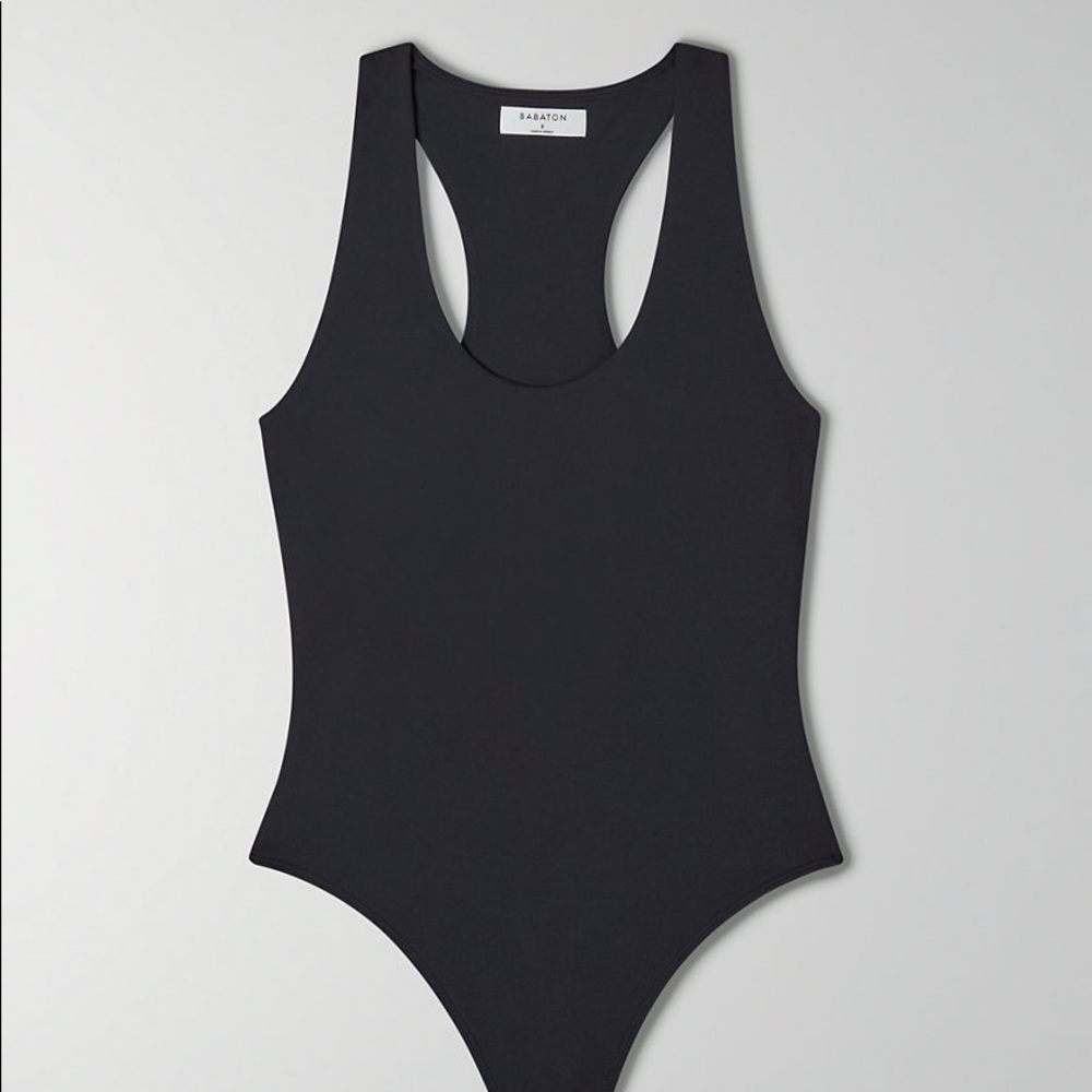Aritzia Babaton Black Contour Bodysuit Siz…